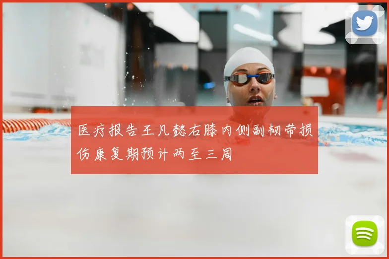 医疗报告王凡懿右膝内侧副韧带损伤康复期预计两至三周